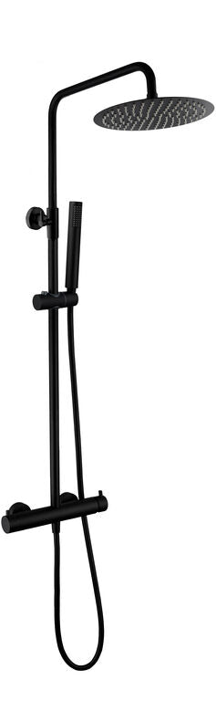 DUCHA VISTA MONOMANDO INVERTER UNIK NEGRA