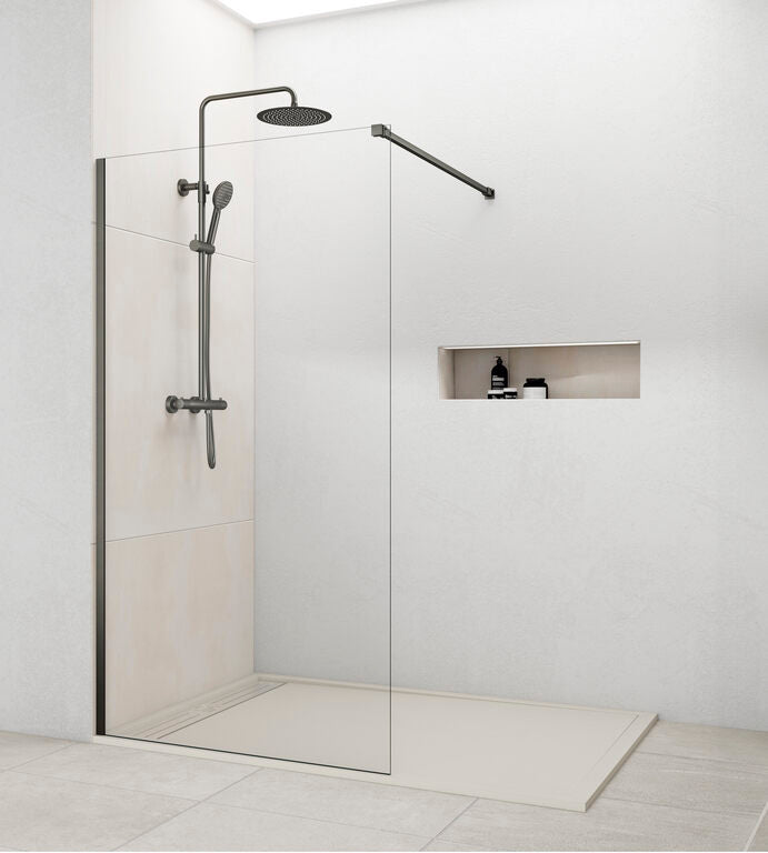 FIJO SCREEN TITANIO 96,5-98 + BRAZO & FIJO SCREEN TITANIO 106,5-108 + BRAZO