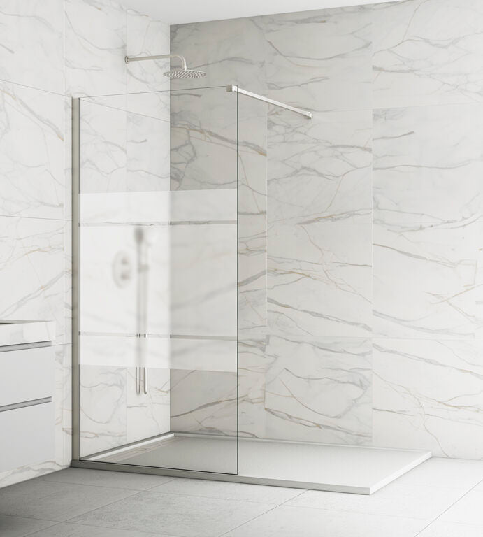 FIJO SCREEN NICKEL FROST 96,5-98 + BRAZO & FIJO SCREEN NICKEL FROST 106,5-108 + BRAZO