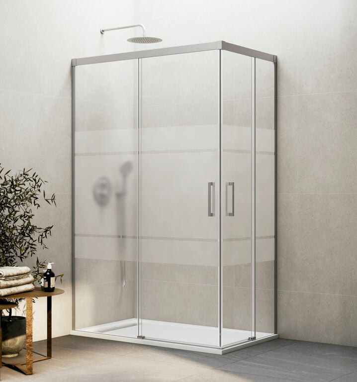 MAMPARA BASIC ANGULAR SG NK 100X100